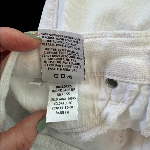 White Hudson Jeans - Picture 9 of 12